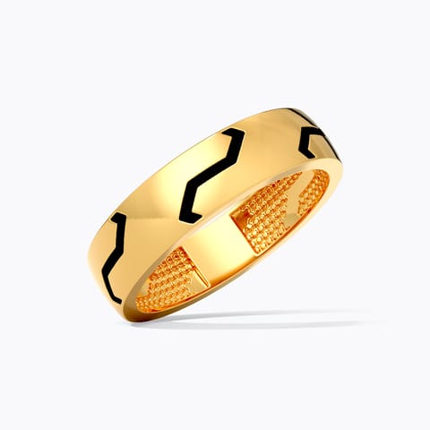 Chrono Verse 22KT Gold Band