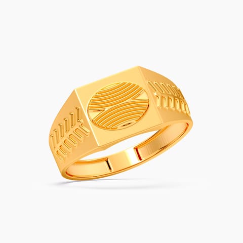 Imperial Crest 22KT Gold Ring for Men