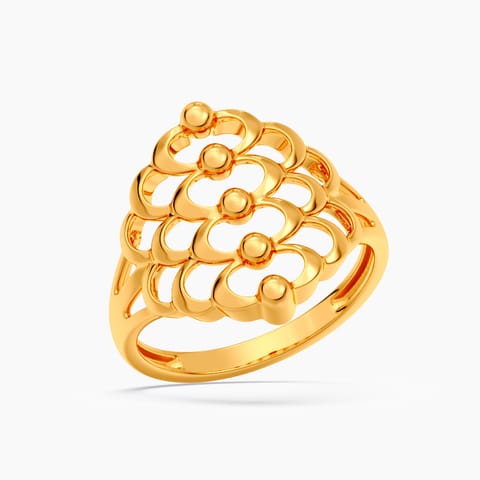 Gild Scallop 22KT Gold Ring