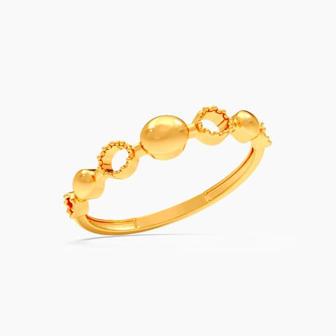 Auric Spheres 22KT Gold Ring