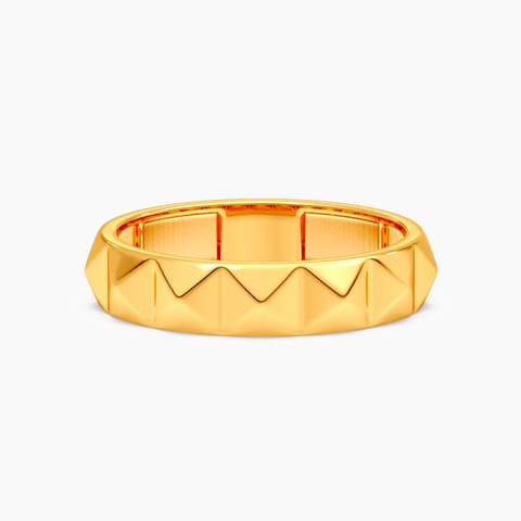 Aurum Emboss 22KT Gold Ring