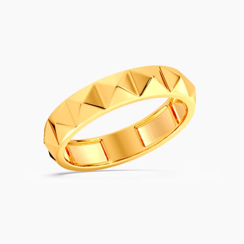 Aurum Emboss 22KT Gold Ring
