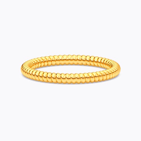 French Twist 22KT Gold Band