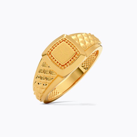 Vector 22KT Gold Ring for Men