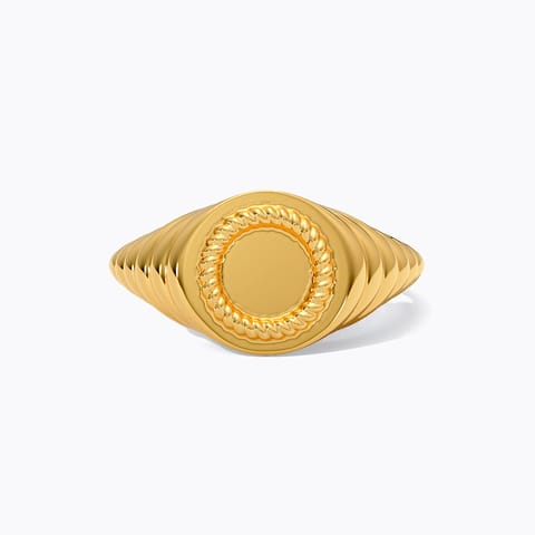 Kyoto 22KT Gold Ring for Men