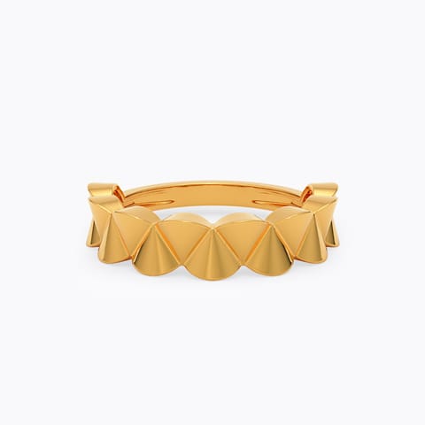 Golden Scallop 22KT Gold Ring