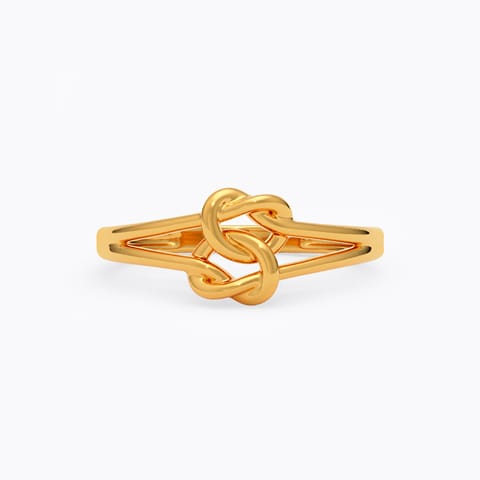 Gilded Knots 22KT Gold Ring