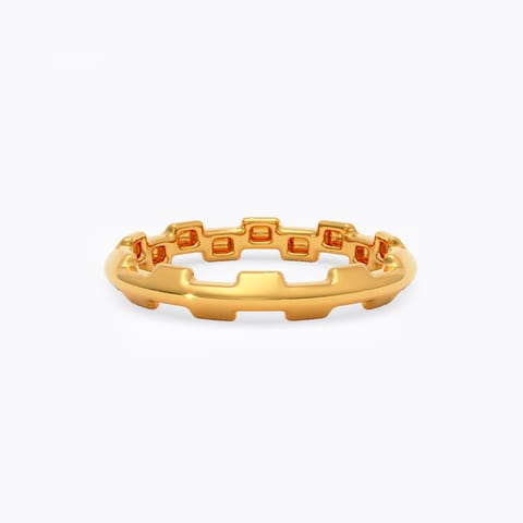Zig Zag 22KT Gold Ring