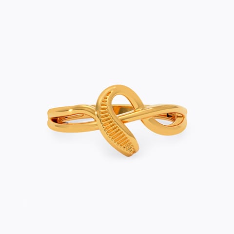 Intertwine 22KT Gold Ring