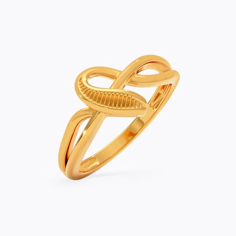 Intertwine 22KT Gold Ring
