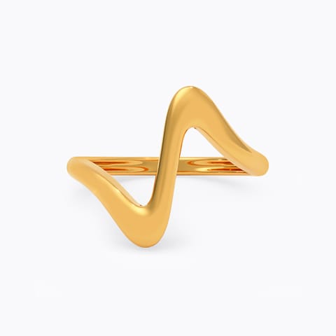 Heart Beats 22KT Gold Ring