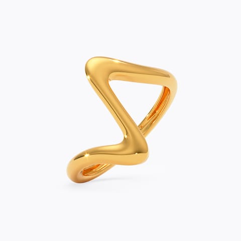 Heart Beats 22KT Gold Ring