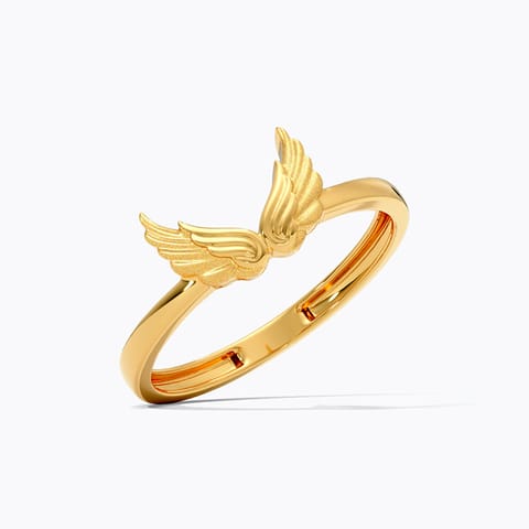 Celeste Wings 22KT Gold Ring