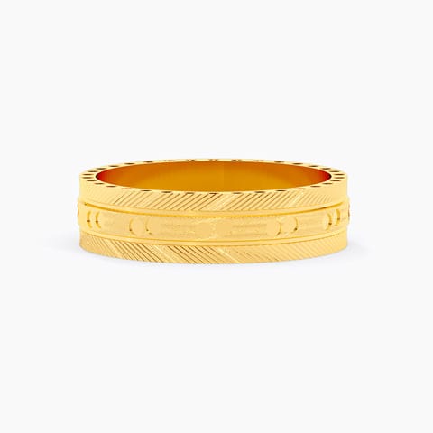 Classic Luxe 22KT Gold Band for Men Classic Luxe 22KT Gold Band for Men