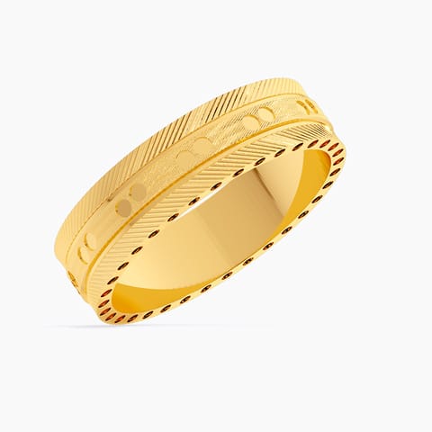 Classic Luxe 22KT Gold Band for Men Classic Luxe 22KT Gold Band for Men