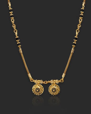 Yanvi 22KT Gold Mangalsutra