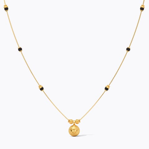 Gold Mangalsutra 22 Karat Yellow Gold Charming Yellow 22KT Gold Mangalsutra