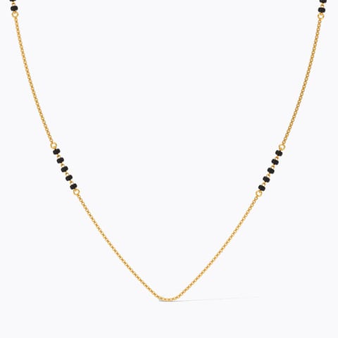 Alluring Beads 22KT Gold Mangalsutra