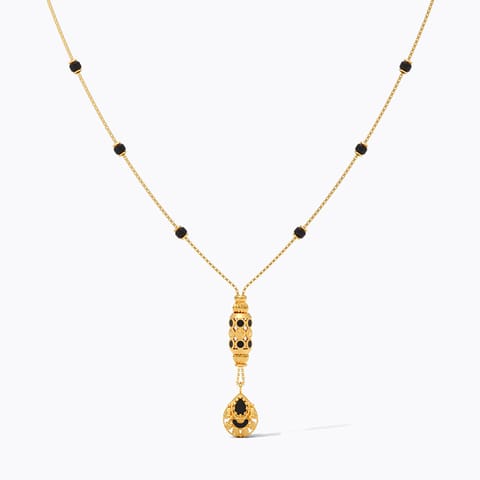 Gleaming Bond 22KT Gold Mangalsutra