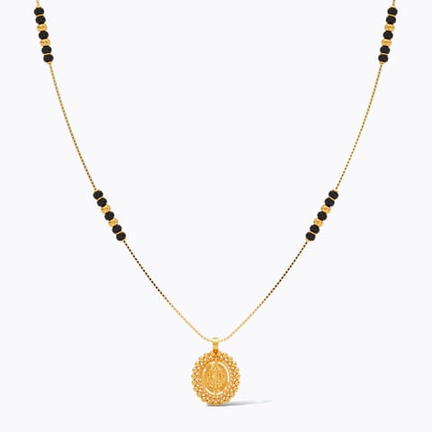 Gold Mangalsutra 22 Karat Yellow Gold Parinaya 22KT Gold Mangalsutra
