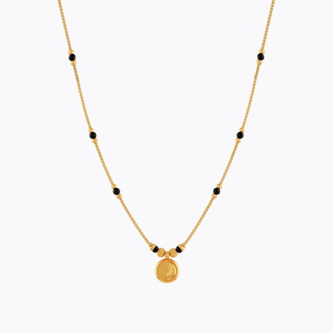 Gold Mangalsutra 22 Karat Yellow Gold Oriana 22KT Gold Mangalsutra