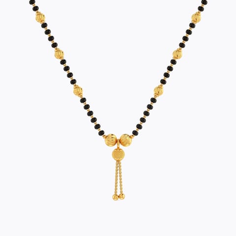 Gold Mangalsutra 22 Karat Yellow Gold Anvitha 22KT Gold Mangalsutra