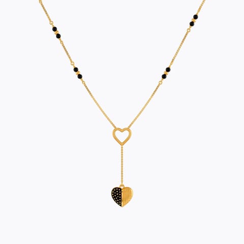 Gold Mangalsutra 22 Karat Yellow Gold Aroha 22KT Gold Mangalsutra