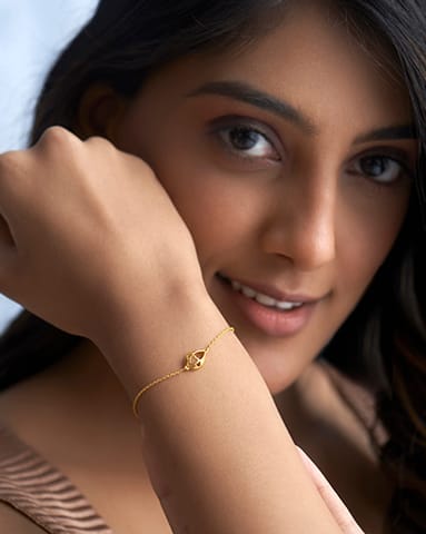Habiba 22KT Gold Bracelet