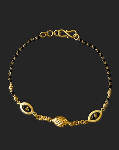 Aria 22KT Gold Mangalsutra Bracelets Aria 22KT Gold Mangalsutra Bracelets