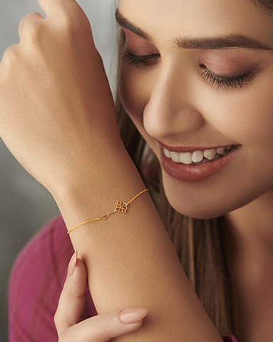 Keys 22Kt Gold Matching Set, Bracelet