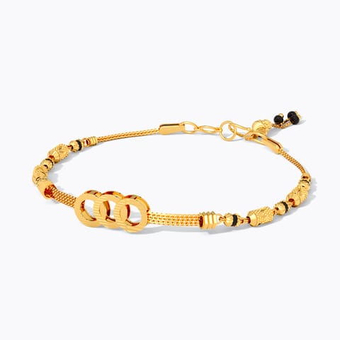 Radiant Vows Gold 22KT Mangalsutra Bracelet Radiant Vows Gold 22KT Mangalsutra Bracelet