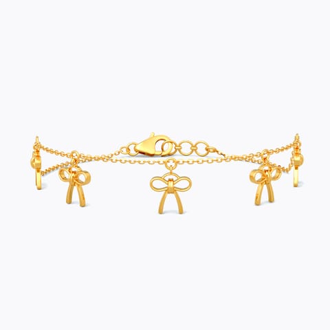 Gild Bow 22KT Gold Chain Bracelet