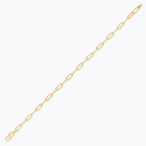 Classic Links 22KT Gold Chain Bracelet