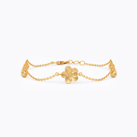 Auric Blossom 22KT Gold Bracelet