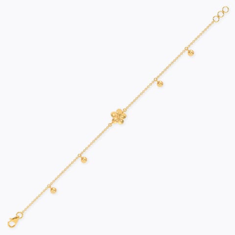 Auric Blossom 22KT Gold Bracelet