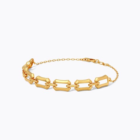 Auric Links 22KT Gold Chain Bracelet