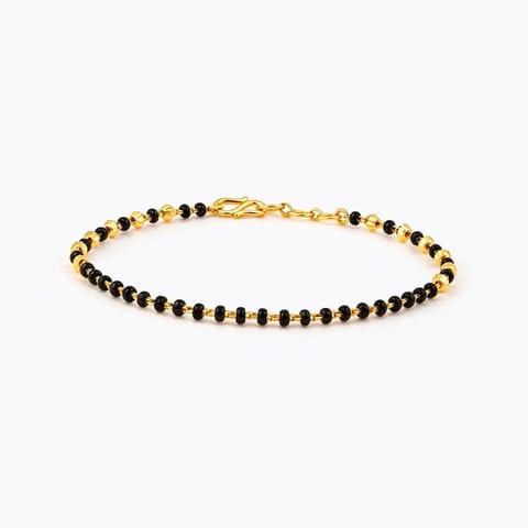 Gold Bracelets 22 Karat Yellow Gold Tiny Elan 22KT Gold Nazaria Bracelet