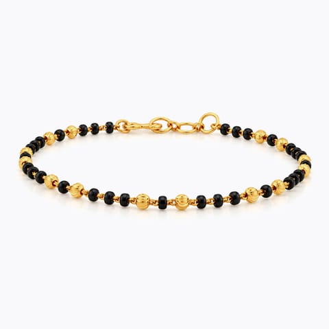 Little Adorn 22KT Gold Nazaria Bracelet Little Adorn 22KT Gold Nazaria Bracelet