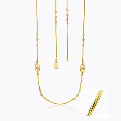 Selenic 22KT Gold Chain