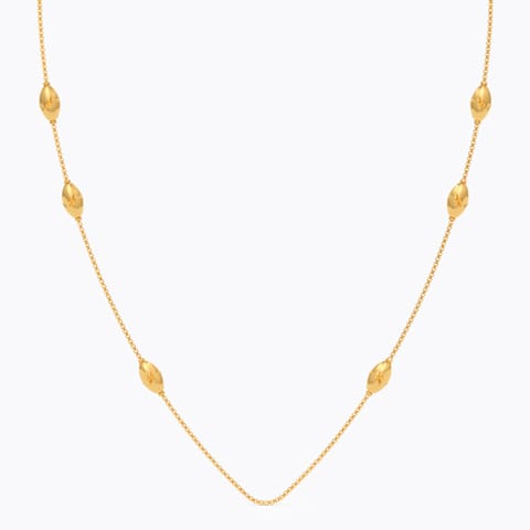 Gilded Beads 22KT Gold Chain
