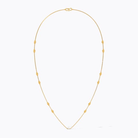 Carved Links 22KT Gold Chain