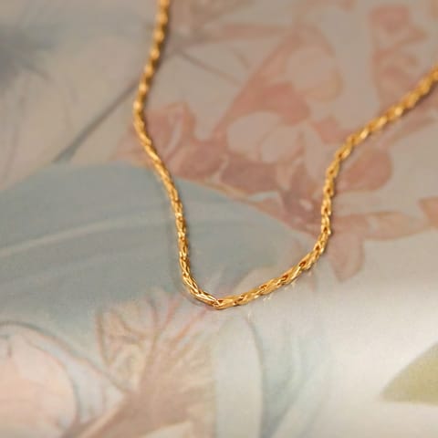 Sleek Choco 22KT Gold Chain for Men