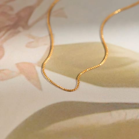 Classic Box 22KT Gold Unisex Chain