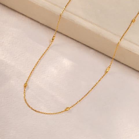 Gilded Dokiya 22KT Unisex Gold Chain Gilded Dokiya 22KT Unisex Gold Chain