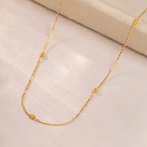 Dokiya Beads 22KT Unisex Gold Chain Dokiya Beads 22KT Unisex Gold Chain
