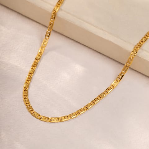 Aurum Nawabi 22KT Unisex Gold Chain