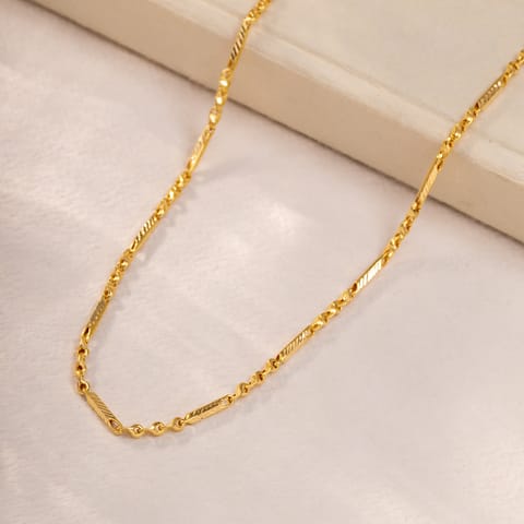 Choco Glitz 22KT Unisex Gold Chain