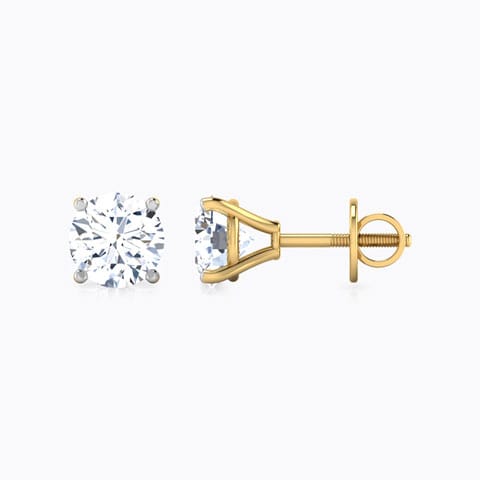 Marya Solitaire Stud Earrings Marya Solitaire Stud Earrings