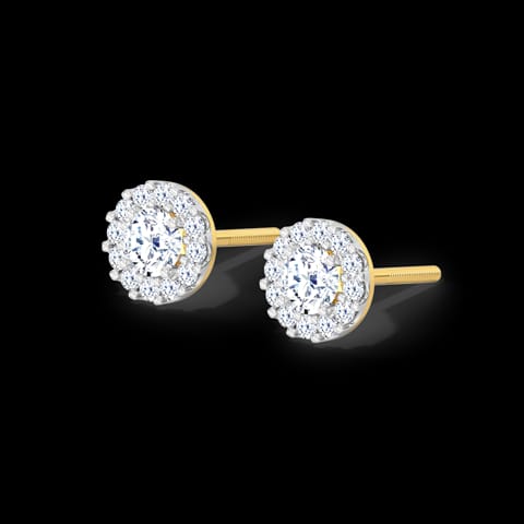 Radiance Solitaire Stud Earrings