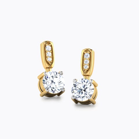 Metro Solitaire Drop Earrings Metro Solitaire Drop Earrings